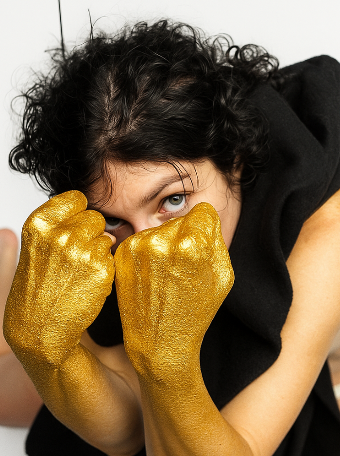 Frente e Verso: GoldenLady — Mercedes Quijada